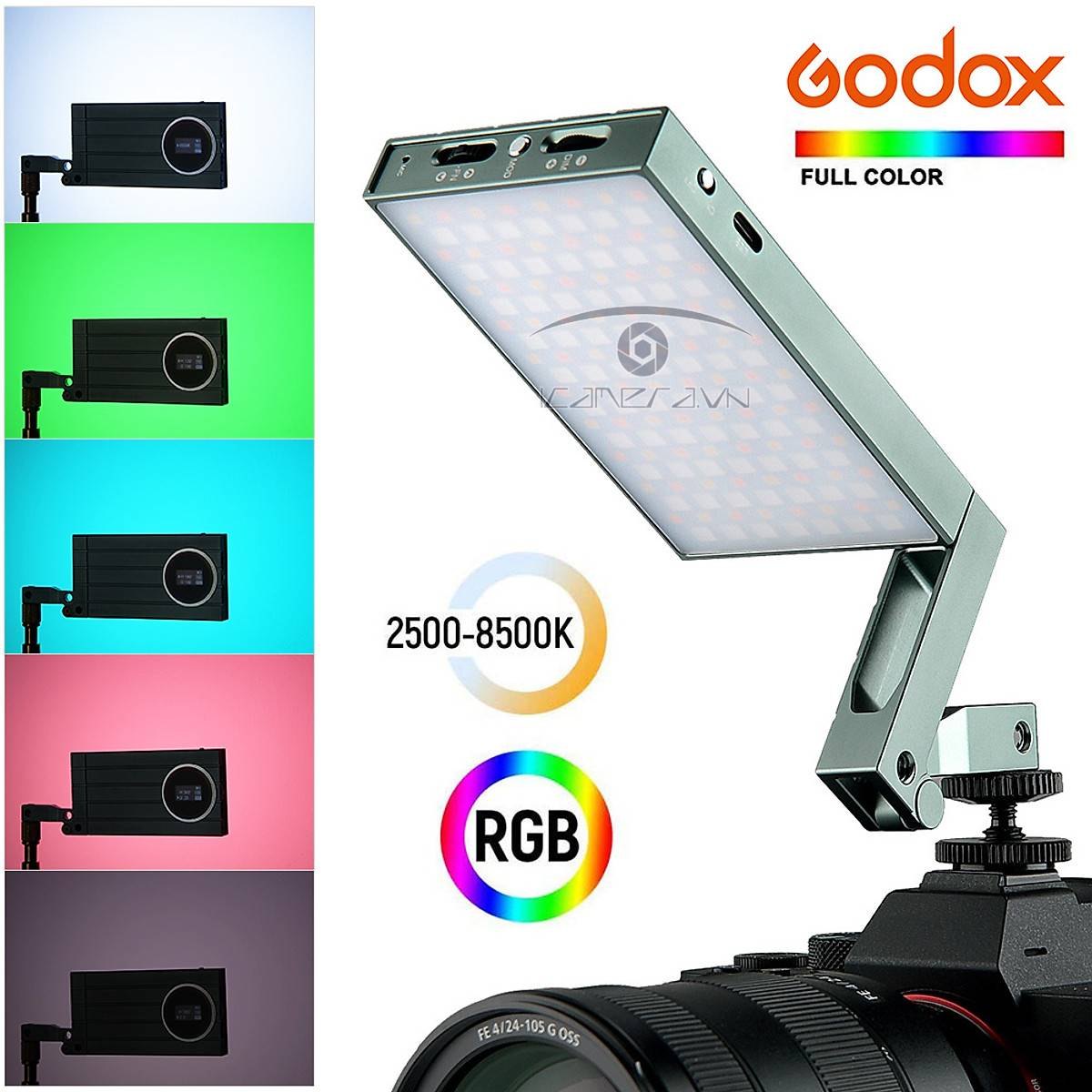 Đèn led Godox RGB mini M1