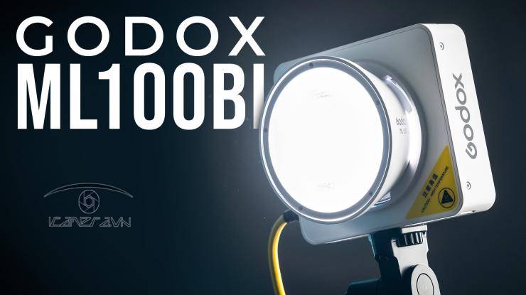 Đèn Led Godox ML100Bi Bi-Color Portable LED Light