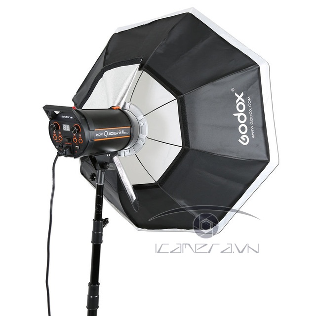 Softbox Godox Octagon đường kính 95cm kèm Grip lưới tổ ong