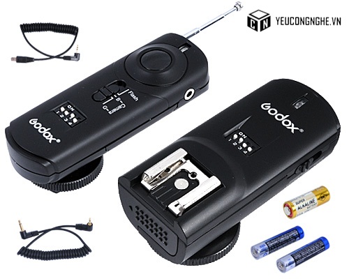 Điều khiển từ xa cho đèn Speedlite và máy ảnh Trigger 3 trong 1 Godox Reemix RM1-C3