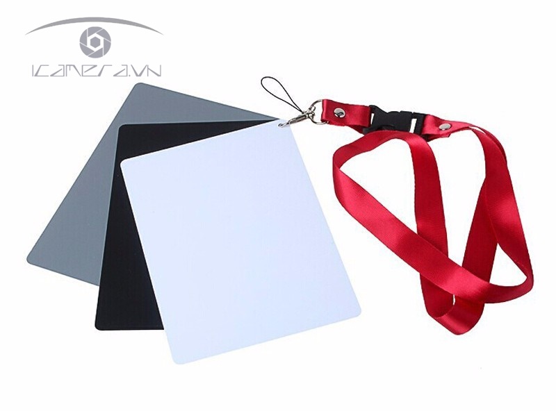 Thẻ cân bằng trắng Gray Card size lớn