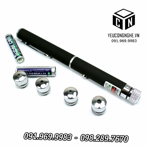 Bút laser cầm tay tia chiếu xanh siêu mạnh giá rẻ tại Hà Nội