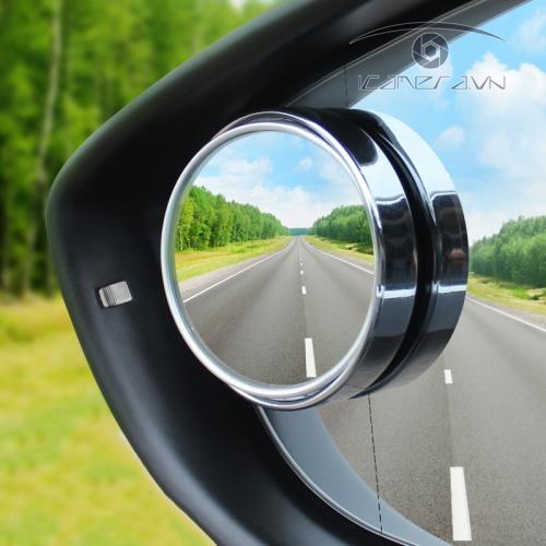 Bộ 2 gương phụ gắn gương chiếu hậu 3R-011 cho xe hơi, oto phụ kiện giá rẻ
