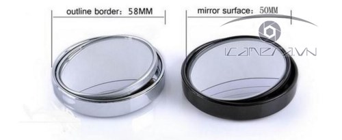 Gương phụ ô tô 3R-035 gắn kính chiếu hậu tăng tầm quan sát cho xe hơi