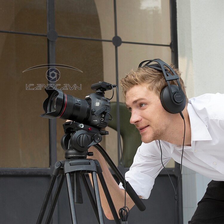 Boya BY-HP2/DF - Tai nghe giám sát chuyên nghiệp dành cho điện thoại/ Laptop/ Máy ảnh.