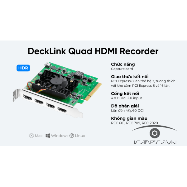 DeckLink Quad HDMI Recorder