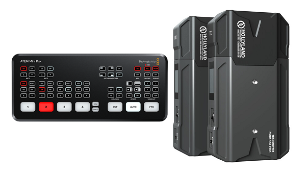 Bộ phát sóng tín hiệu hình ảnh không dây từ camera chạy gimbal lên bàn trộn livestream có loại nào?