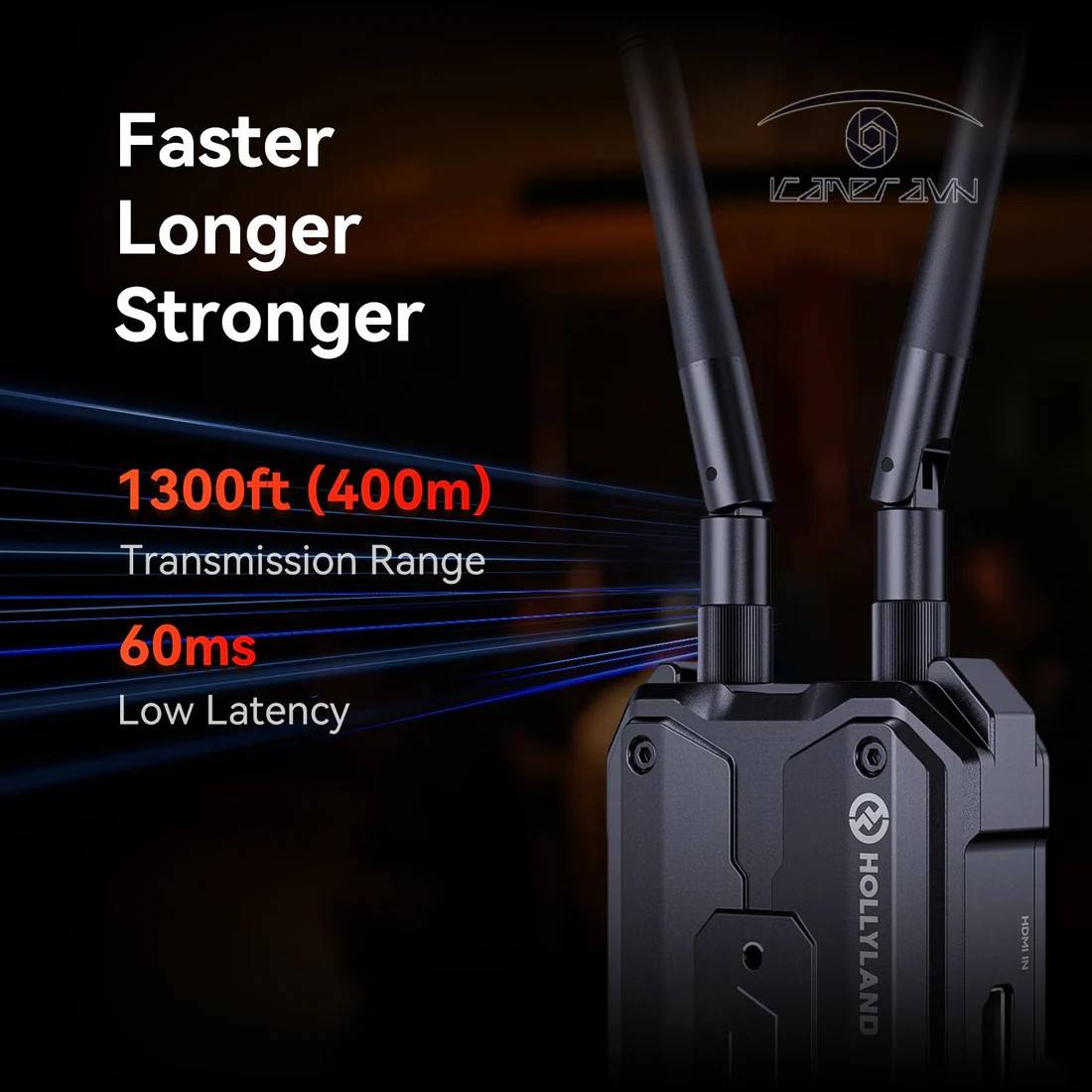 Hollyland Pyro H 4K - Bộ truyền video không dây HDMI chuyên nghiệp