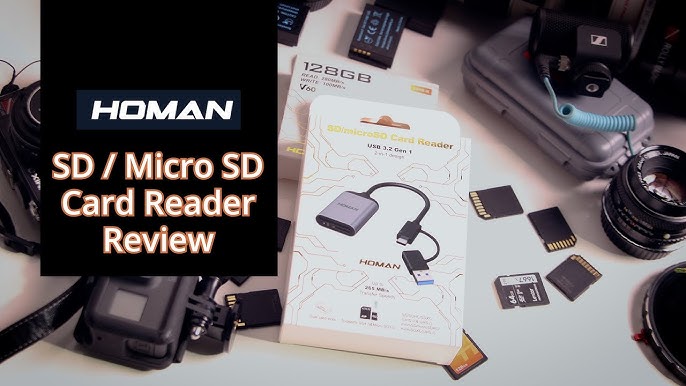 Đầu Đọc Thẻ HOMAN UHS-II SD