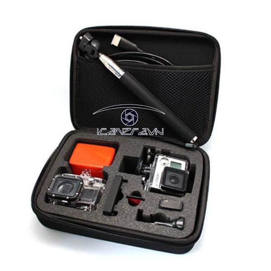 Hộp bảo vệ Gopro Hero chống sốc cỡ nhỡ thế hệ 2