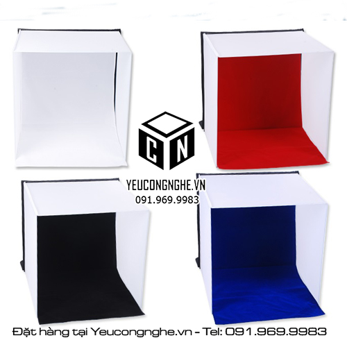 Hộp chụp sản phẩm 75x75 cm cỡ lớn giá rẻ nhất