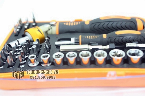 Hộp dụng cụ sửa chữa máy móc đa dụng 43 trong 1 JM-6102