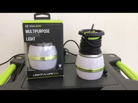 Đèn LED đa năng GoalZero Light-a-life 350 sử dụng trong nhà hoặc ngoài trời
