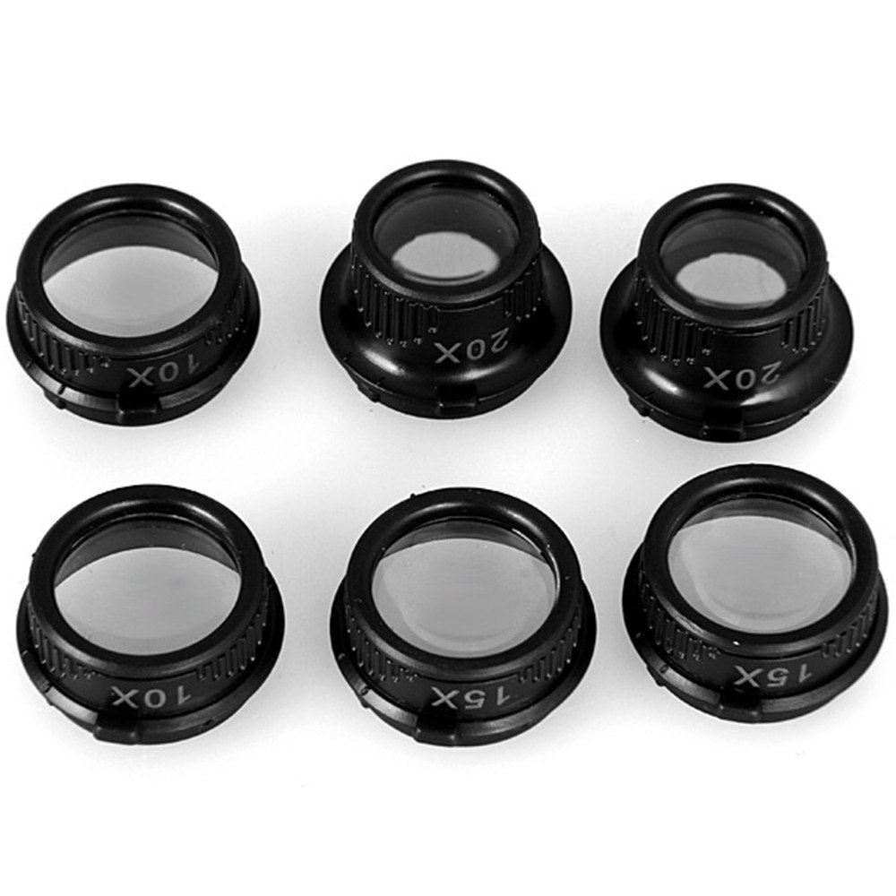 Bộ kính lúp đeo mắt kèm đèn LED NO.9892GJ