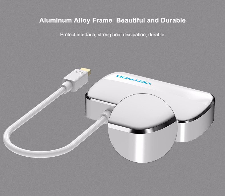 Cáp chuyển đổi 2 trong 1 Mini Displayport ra HDMI/VGA - Vention converter HBBWB