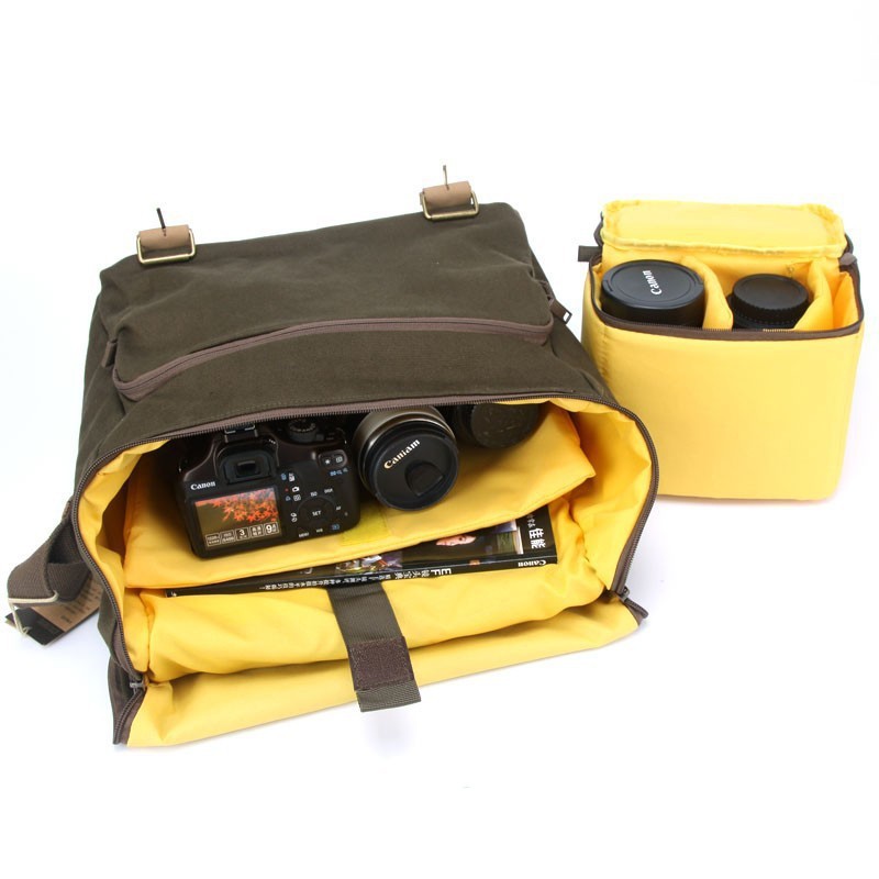 Túi máy ảnh đeo chéo chuyên dụng Caden N4 camera bag