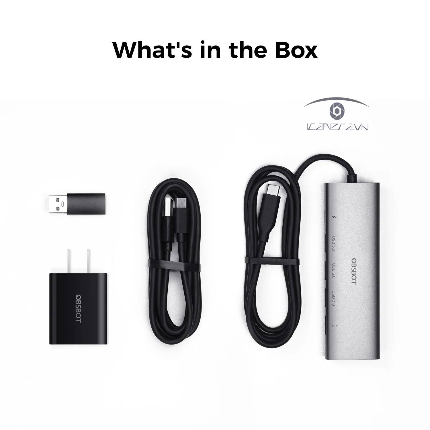 Bộ chia 3-in-1 USB 3.0 Hub Obsbot