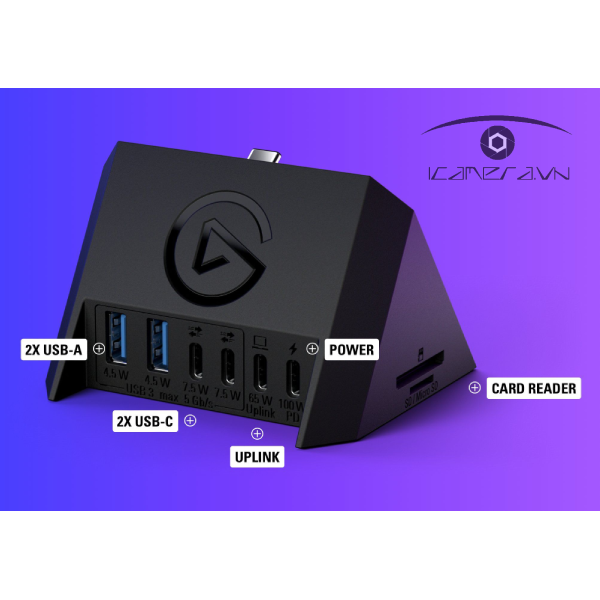 Hub USB cho Stream Deck +