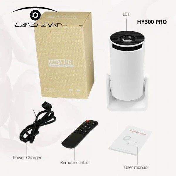 Máy chiếu mini HY300 PRO hệ điều hành Android
