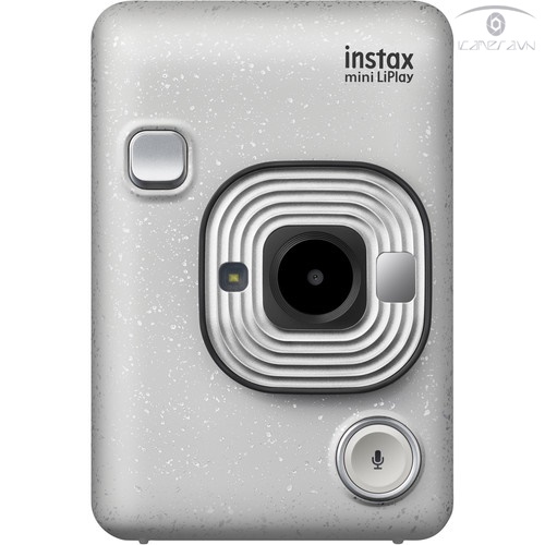 Máy chụp ảnh lấy liền Fujifilm Instax Mini Liplay HM1 màu trắng Stone White - hàng chính hãng