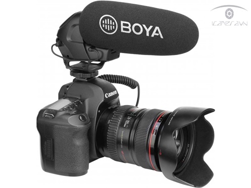 Mic Boya BY-BM3032 thu âm cho máy ảnh, máy quay phim chất lượng cao