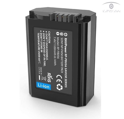 Pin Ravpower cao cấp cho máy ảnh Sony Alpha mã FW50