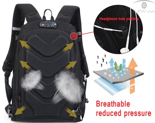 Balo máy ảnh Caden K7 mark II cỡ L giá rẻ cho nhiếp ảnh gia