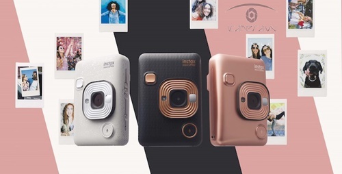 Máy chụp ảnh lấy liền Fujifilm Instax Mini Liplay HM1 màu đen Elegant Black giá rẻ