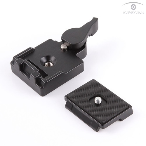 Adapter plate đế thao tác nhanh gắn tripod, monopod máy ảnh máy quay 200PL-14