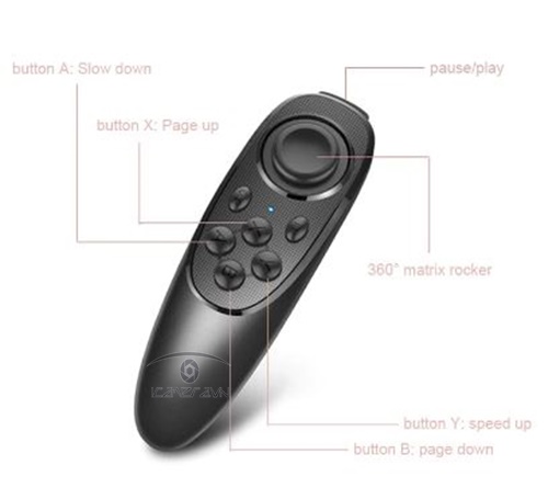Máy nhắc chữ mini Telepromter T1 kèm điều khiển cho vlogger, quay tin tức