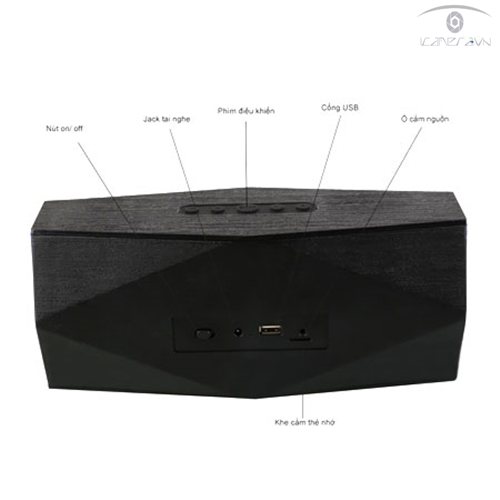 Loa bluetooth di động không dây iSound SP12 16w giá rẻ