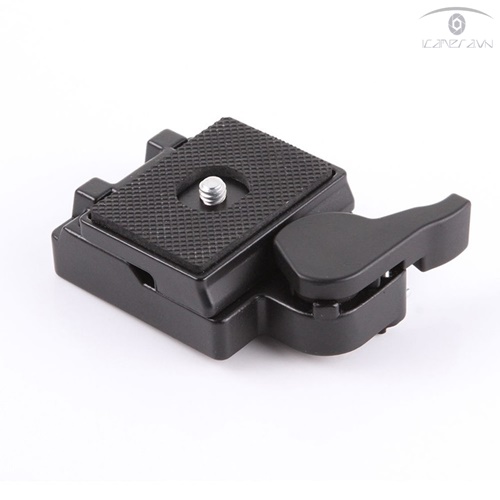 Adapter plate đế thao tác nhanh gắn tripod, monopod máy ảnh máy quay 200PL-14