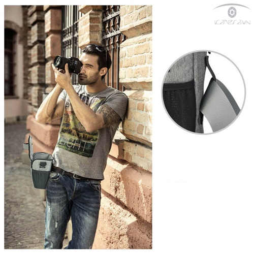 Túi máy ảnh tam giác Caden D1 quai đeo chéo thời trang