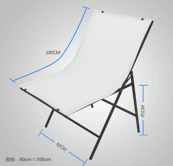 Bàn chụp sản phẩm kích thước 60x100cm PST-610-2 gấp gọn tiện lợi