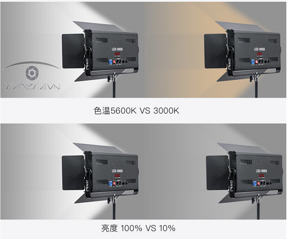 Đèn quay phim chụp ảnh LED-100SS