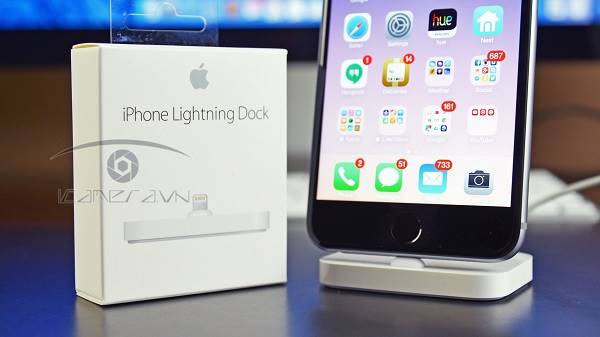 Dock sạc Lightning cho iPhone - Black