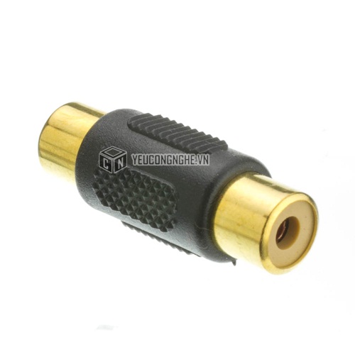 Jack 2 đầu RCA Female Coupler adapter RCA-RCA