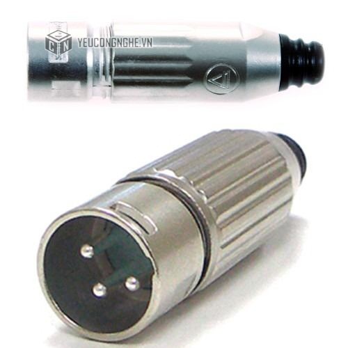 Jack cắm XLR 3-pin male connector XLR-3M