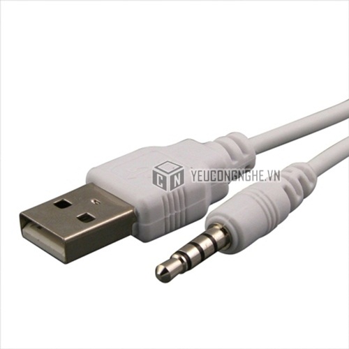 Jack chuyển 3.5mm dương ra jack cắm USB dương giá rẻ