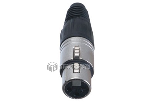 Jack Mic 3 pin XLR female connector NC3FX XLR-3F