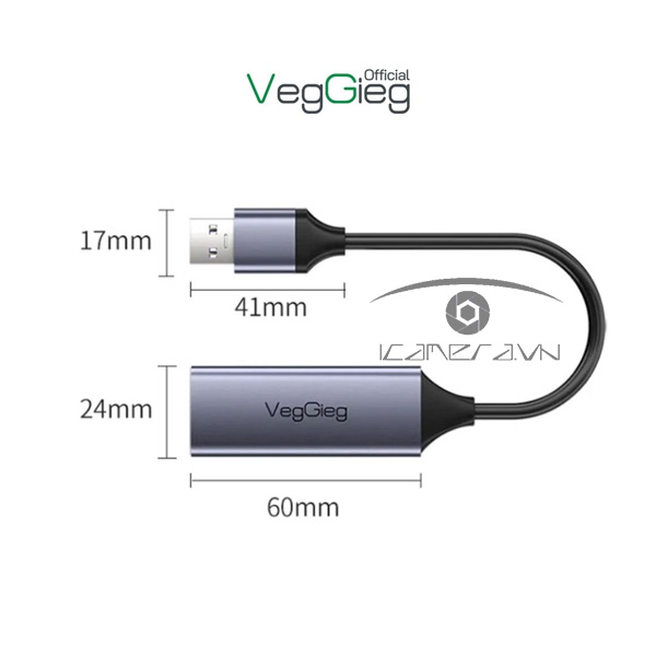 Cáp Chuyển USB 2.0 sang LAN - V-K307