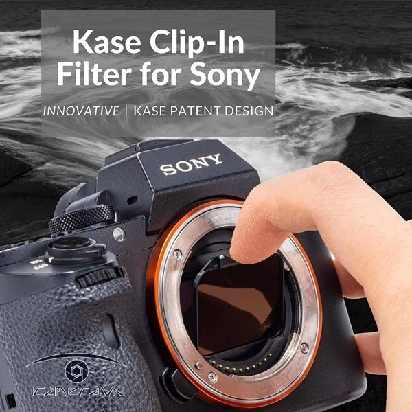 Kase Clip-in 4 Filter Kit UV ND8 ND64 ND1000 3 6 10 Stop Dedicated for Sony Alpha Camera