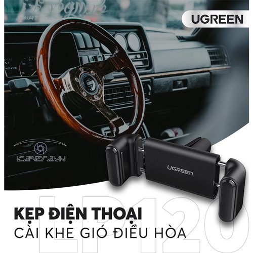 Kẹp điện thoại cài khe gió điều hòa xe hơi UGREEN LP120