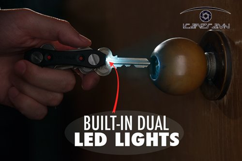 Key Ninja bộ giữ 30 chìa khóa, đèn led, mở bia