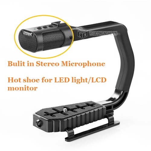 Khung đỡ máy ảnh chữ C tích hợp mic thu âm Sevenoak MicRig Stereo
