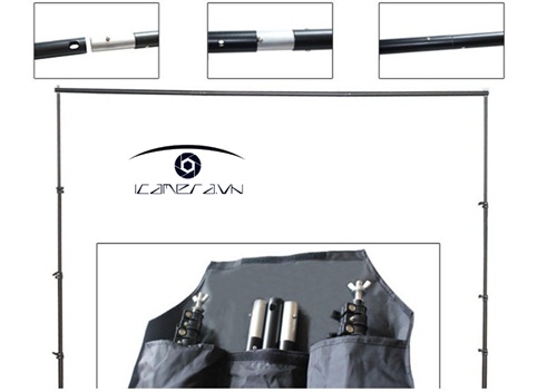 Khung treo phông di động chụp ảnh quay phim kích thước 2m2 x 2m chuyên nghiệp