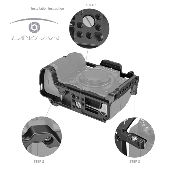 Khung máy ảnh smallrig cage for fujifilm X-H2S 3934