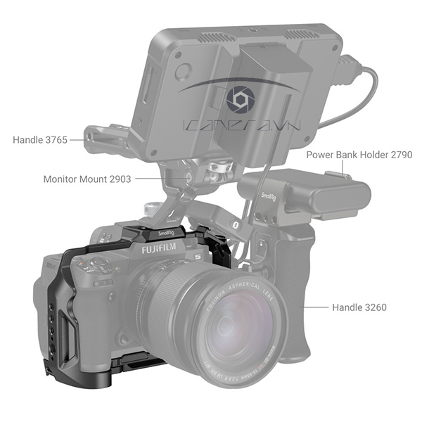 Khung máy ảnh smallrig cage for fujifilm X-H2S 3934 