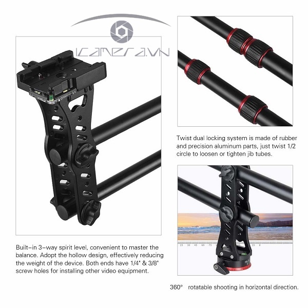 KINGJOY VM-301A VM CẦN CẨU MINI CHUYÊN NGHIỆP