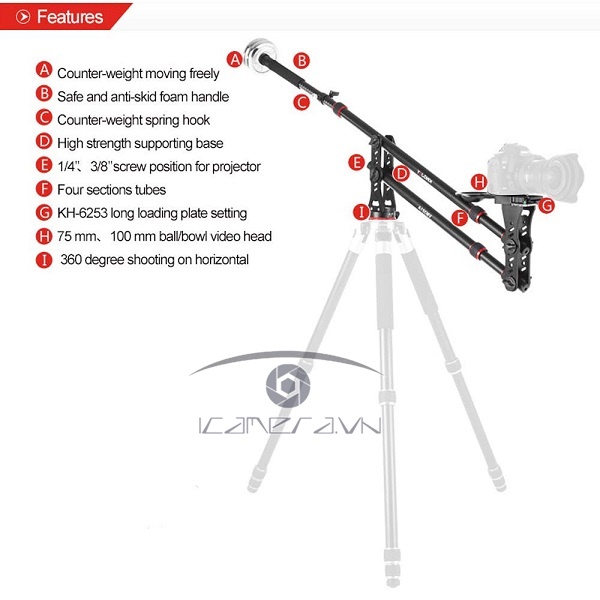 KINGJOY VM-301A VM CẦN CẨU MINI CHUYÊN NGHIỆP